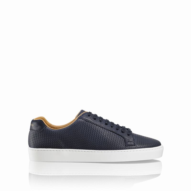 Blue Russell And Bromley Park Run Men's Low Top Sneakers | DSU6581HR