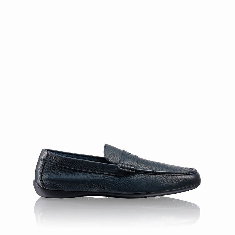 Blue Russell And Bromley Ultimate Men's Loafers | GQL7899IW
