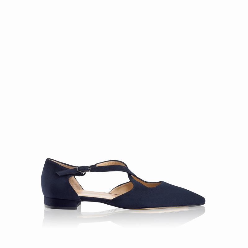 Blue Russell And Bromley Xpresso Women's Dress Flats | MER4415ZS