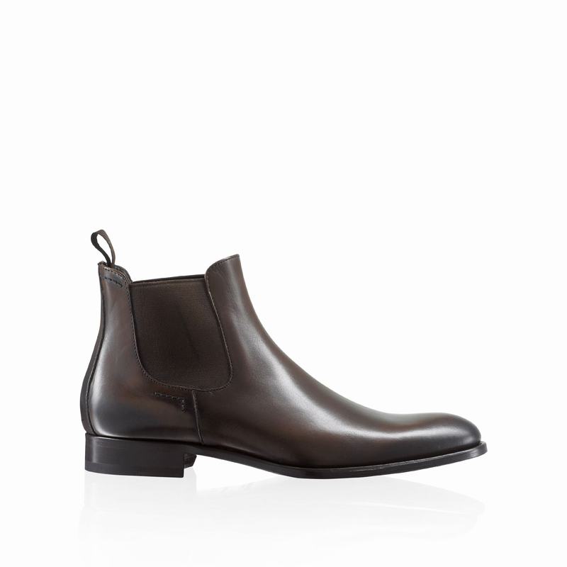 Brown Russell And Bromley Beechwood Men's Chelsea Boots | XNV3151NO