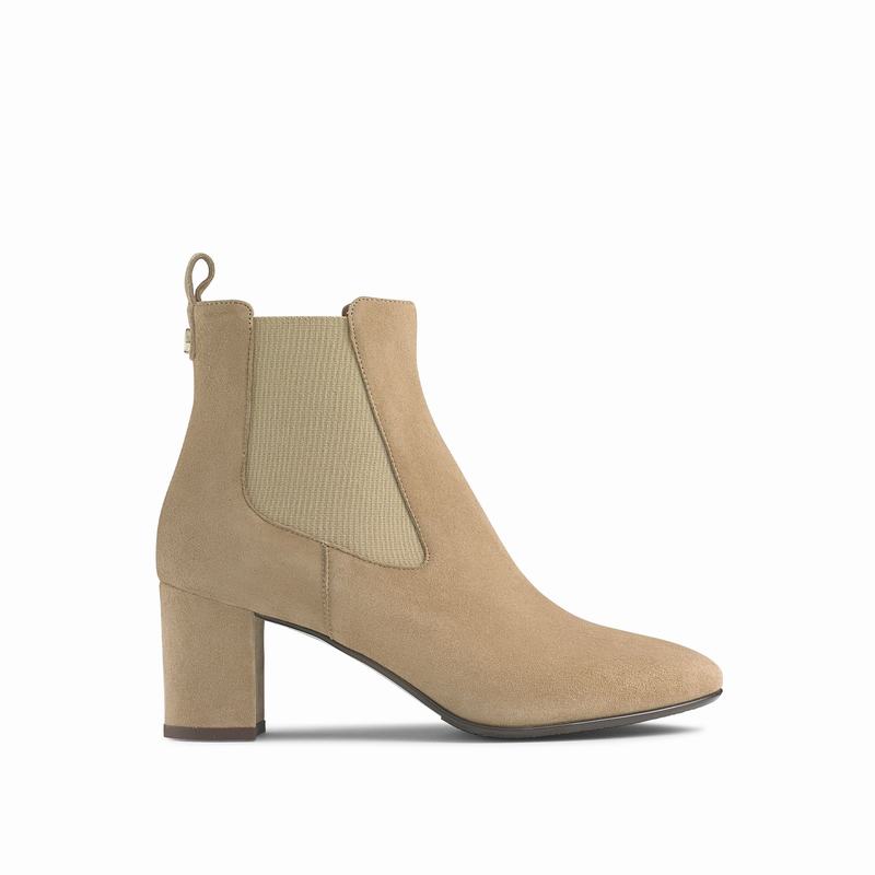 Brown Russell And Bromley Beetle Women's Chelsea Boots | BSU1455YW