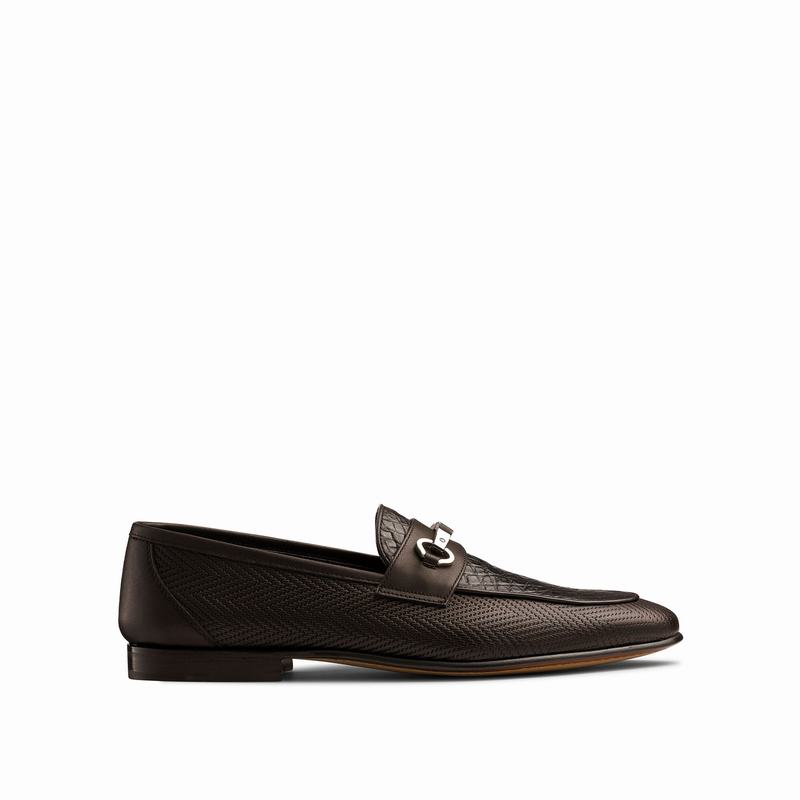Brown Russell And Bromley Cachet Men's Loafers | AGF8965ZD