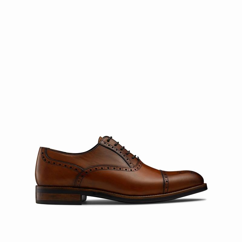 Brown Russell And Bromley Chiltern Men's Brogues | AHR1799PN