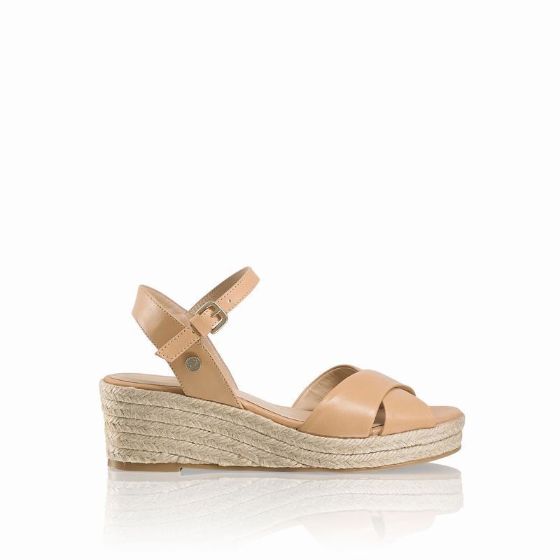 Brown Russell And Bromley Gelato Women's Espadrilles | JBC992QX