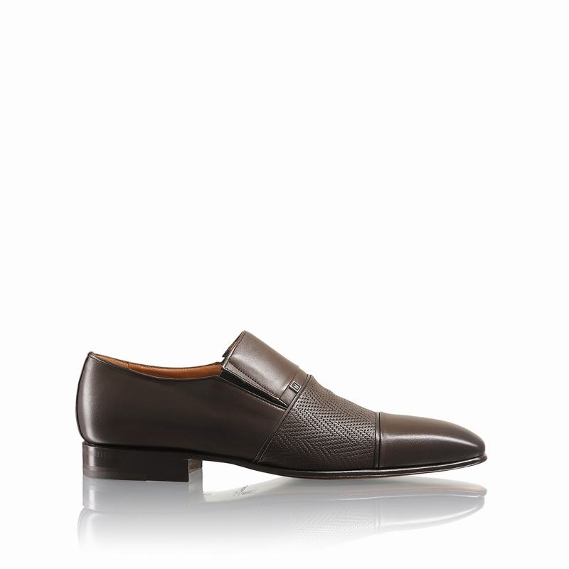 Brown Russell And Bromley Lugano Men's Loafers | ACQ4548UT