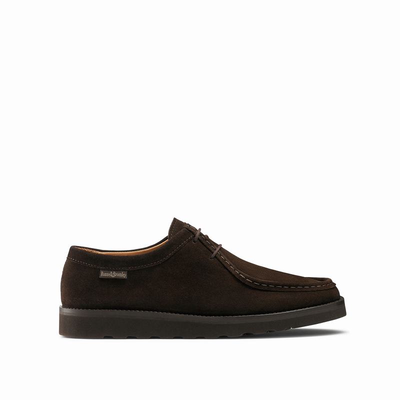 Brown Russell And Bromley Ontario Lo Men's Lace Up Shoes | YMG883IO