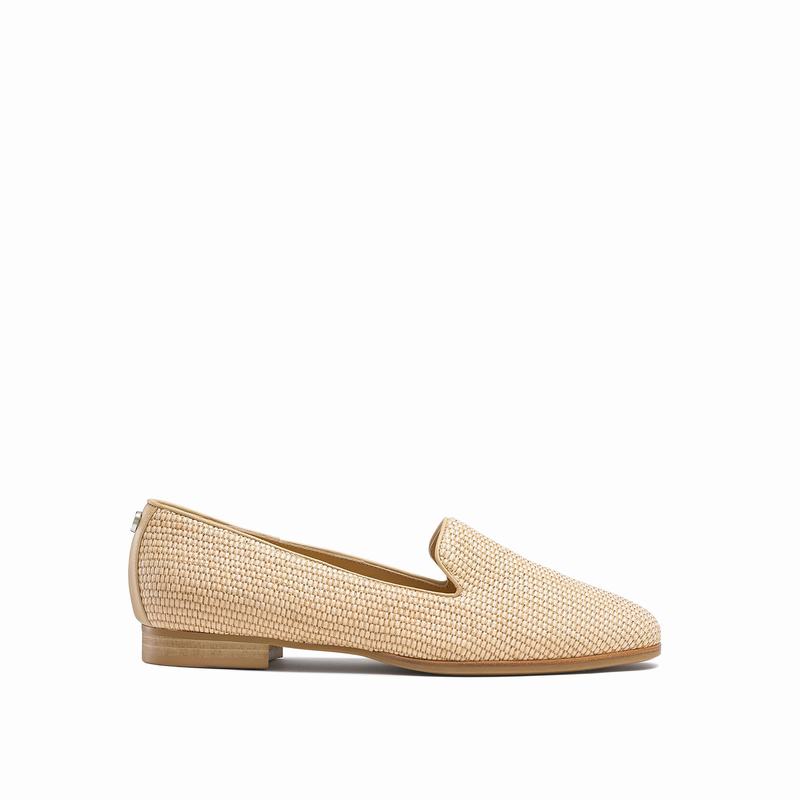 Brown Russell And Bromley Smoking Women's Dress Flats | ARA3046FT