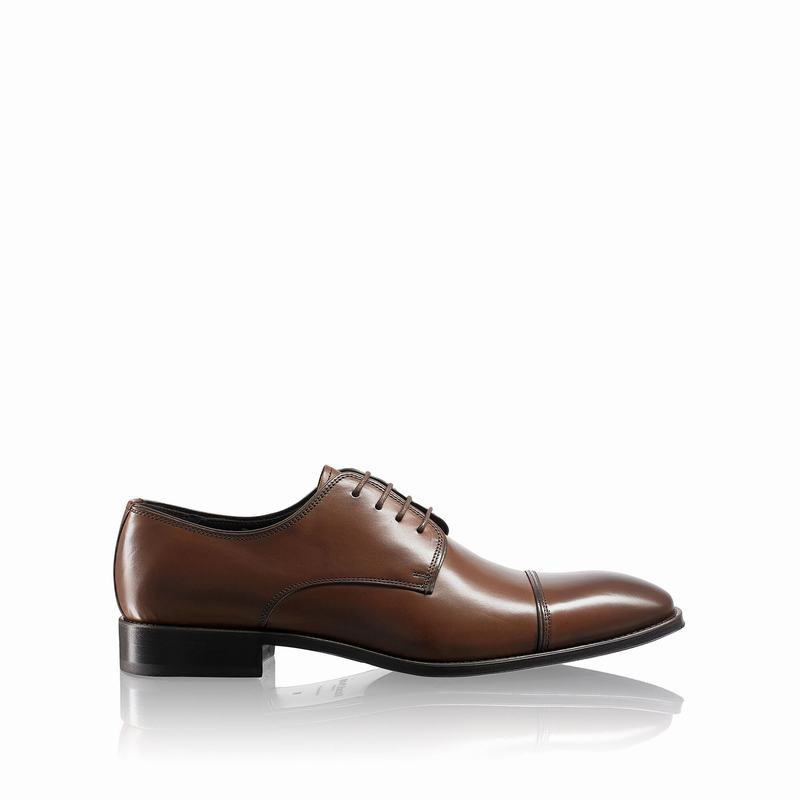 Brown Russell And Bromley Spectrum Men's Derby Shoes | ITX2612HE