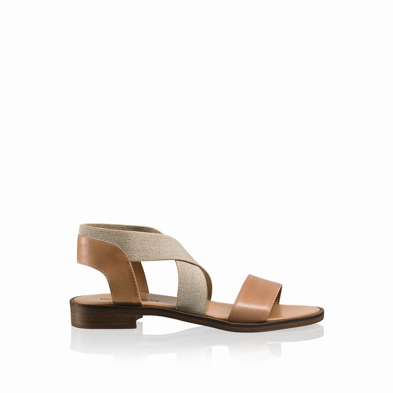 Brown Russell And Bromley Tribeca Women's Flat Sandals | ZFC187SI