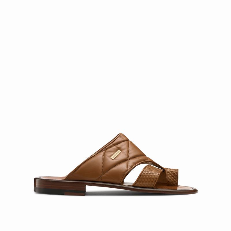 Brown Russell And Bromley Vernazza Men's Sandals | SDP1229IL