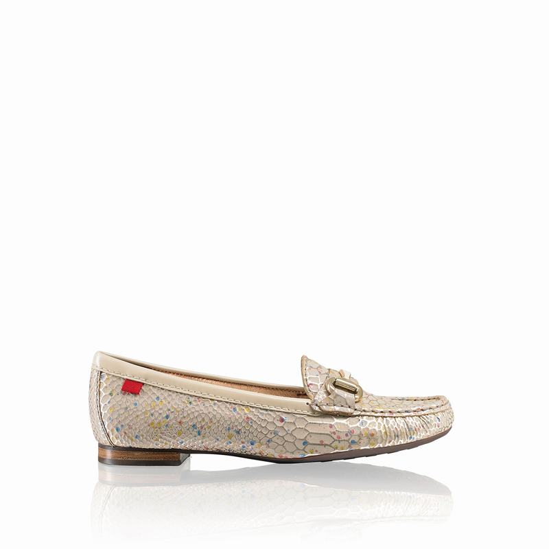 Metallic Russell And Bromley Grand Women's Loafers | DKR899XU