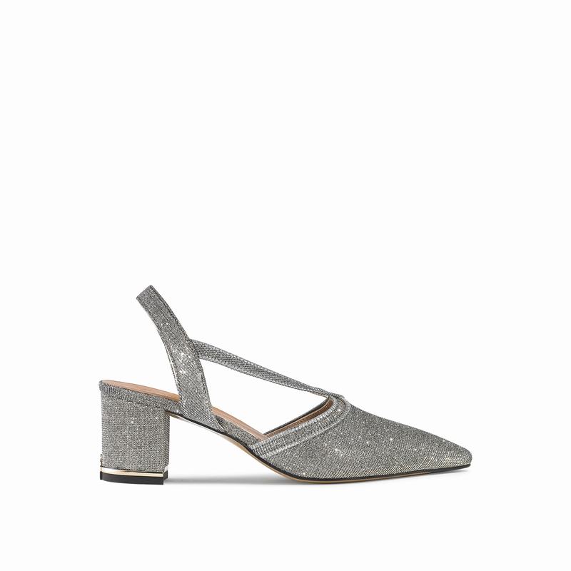 Metallic Russell And Bromley Xtatic Women's Pumps | QIG688VL