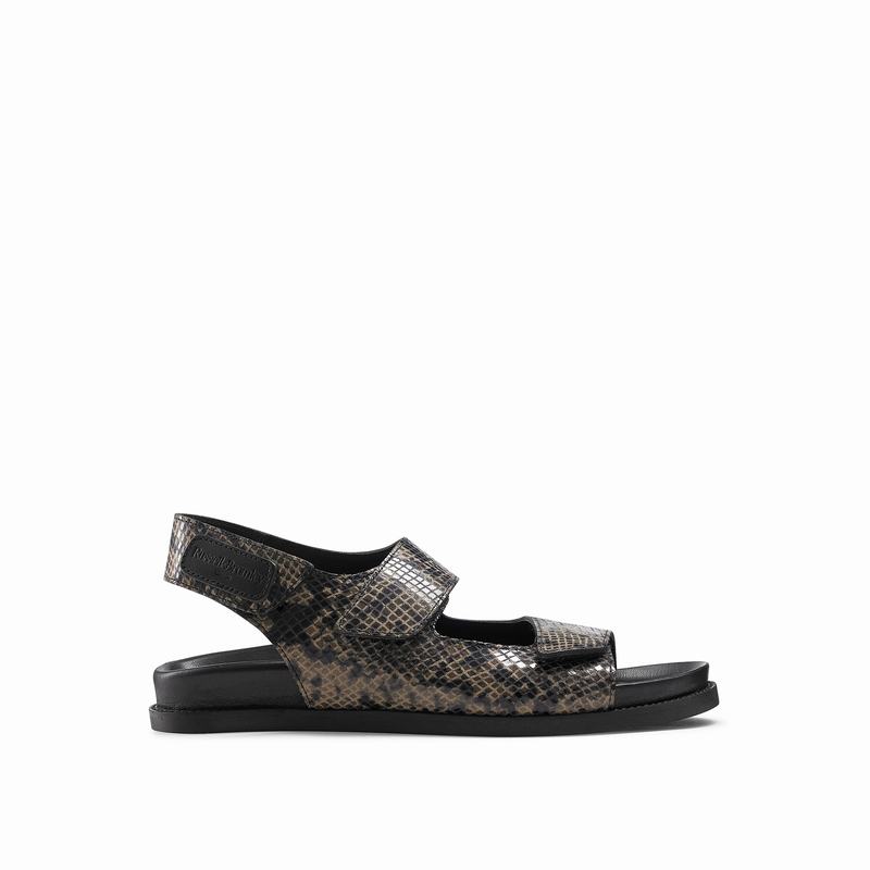 Multicolor Russell And Bromley Explore Women's Wedge Sandals | OMI8949MZ