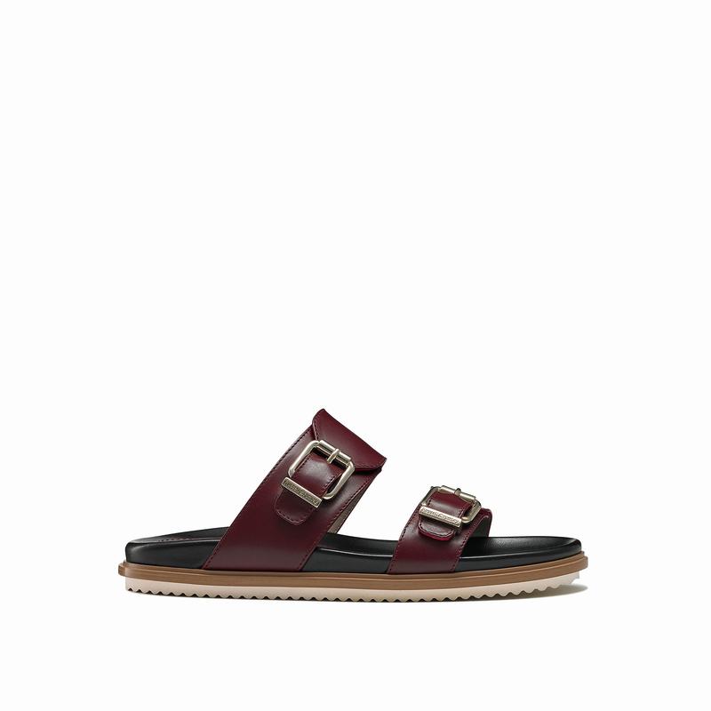 Red Russell And Bromley Island Women's Flat Sandals | MKV304BD